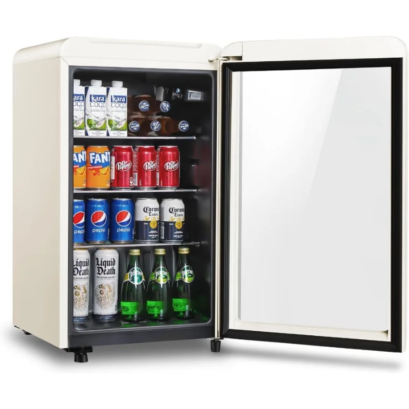 Wine Beer Mini Fridge - Ретро холодильник для напитков, мини-холодильник объемом