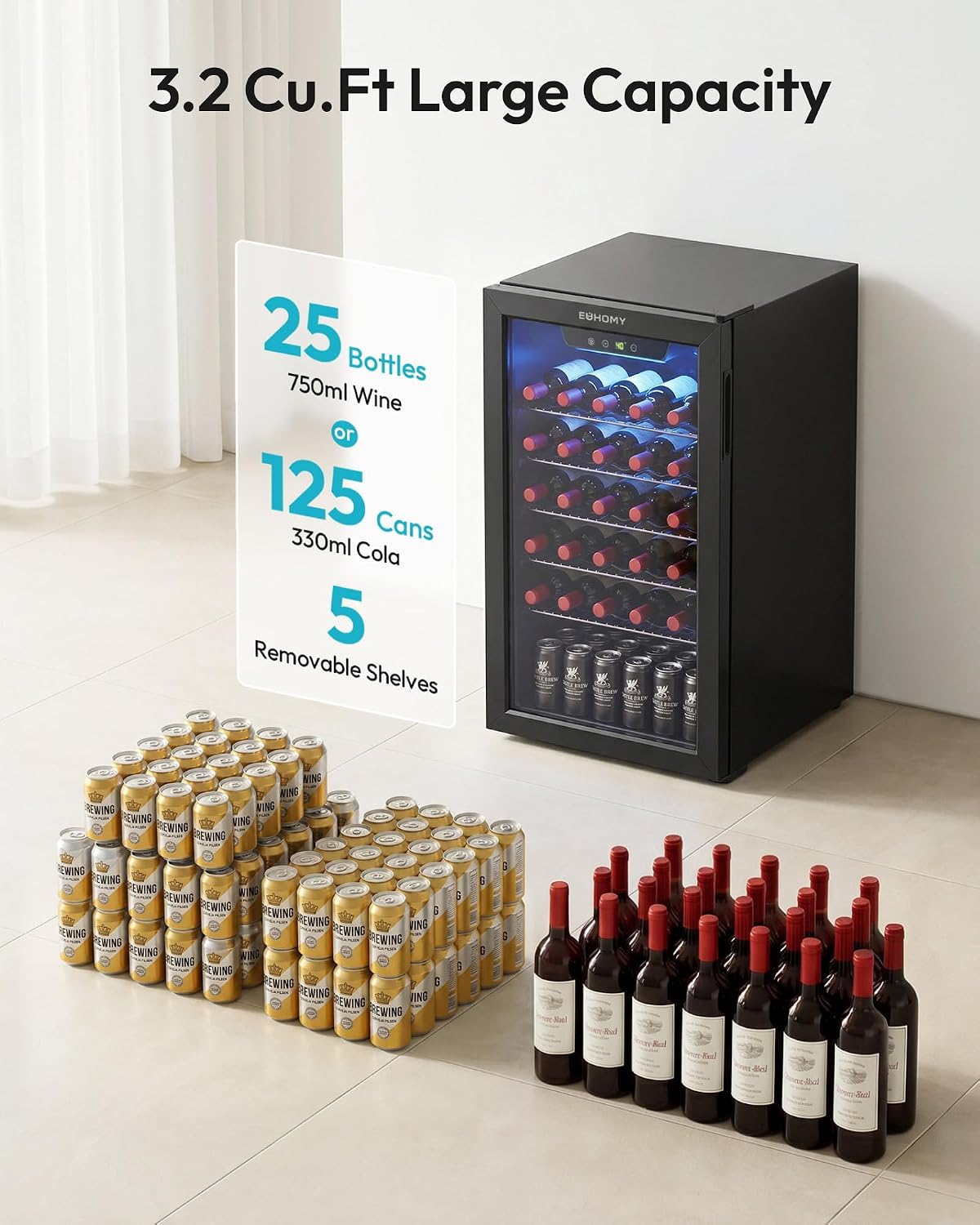 Холодильник для напитков на 12 – обзор и цена Wine Beer Mini Fridge