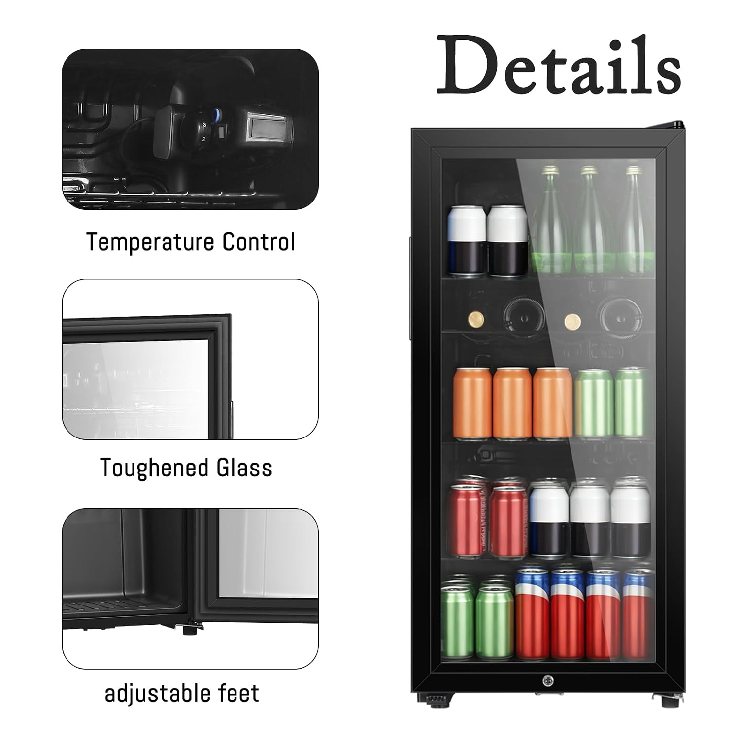 Холодильник для напитков объем – обзор и цена Wine Beer Mini Fridge