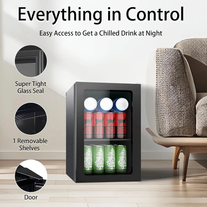 Мини-холодильник на 24 банки с – обзор и цена Wine Beer Mini Fridge