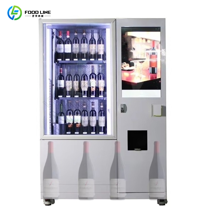 Умный торговый автомат с лифто – обзор и цена Wine Beer Usa