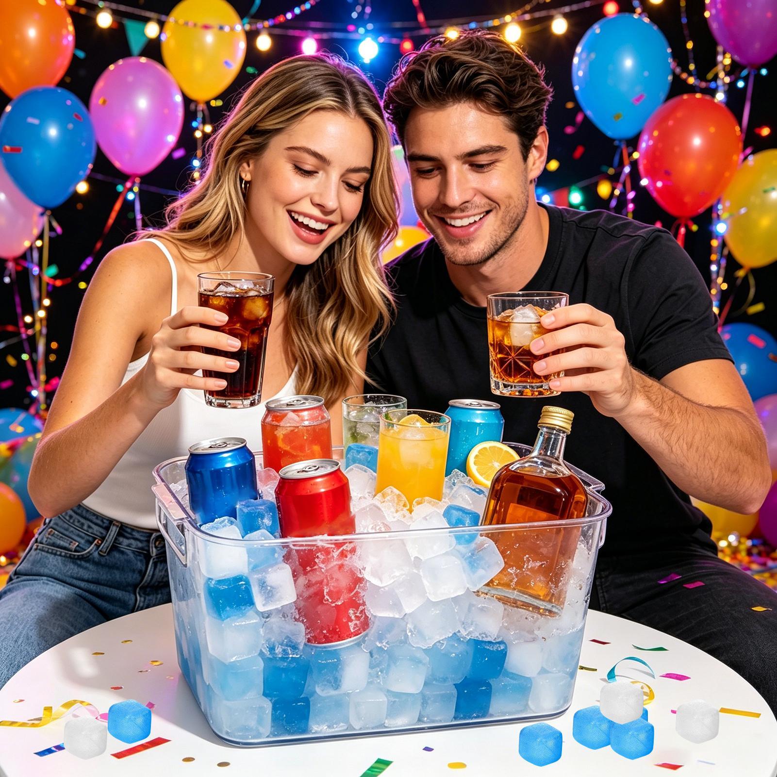 100 шт. многоразовых медленно  – обзор и цена Whiskey Stone Set