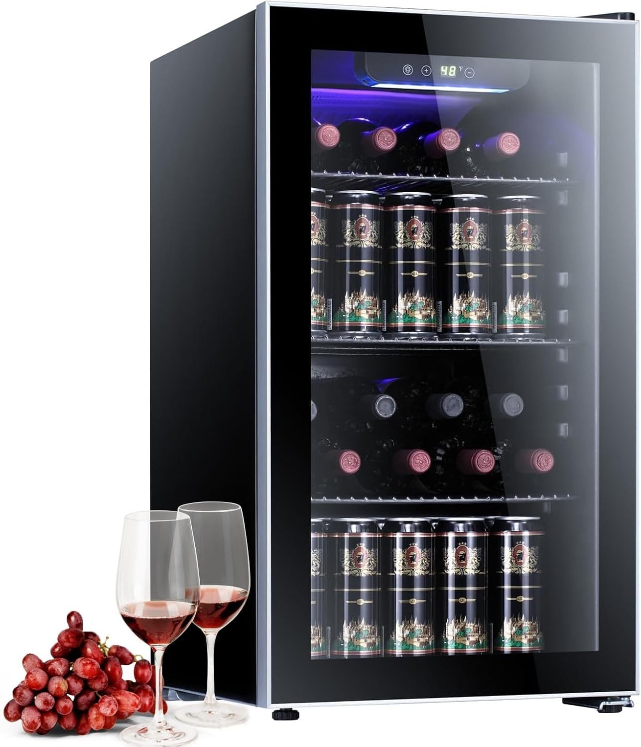 3,0 куб. фута. Винный шкаф-хол – обзор и цена Wine Beer Mini Fridge