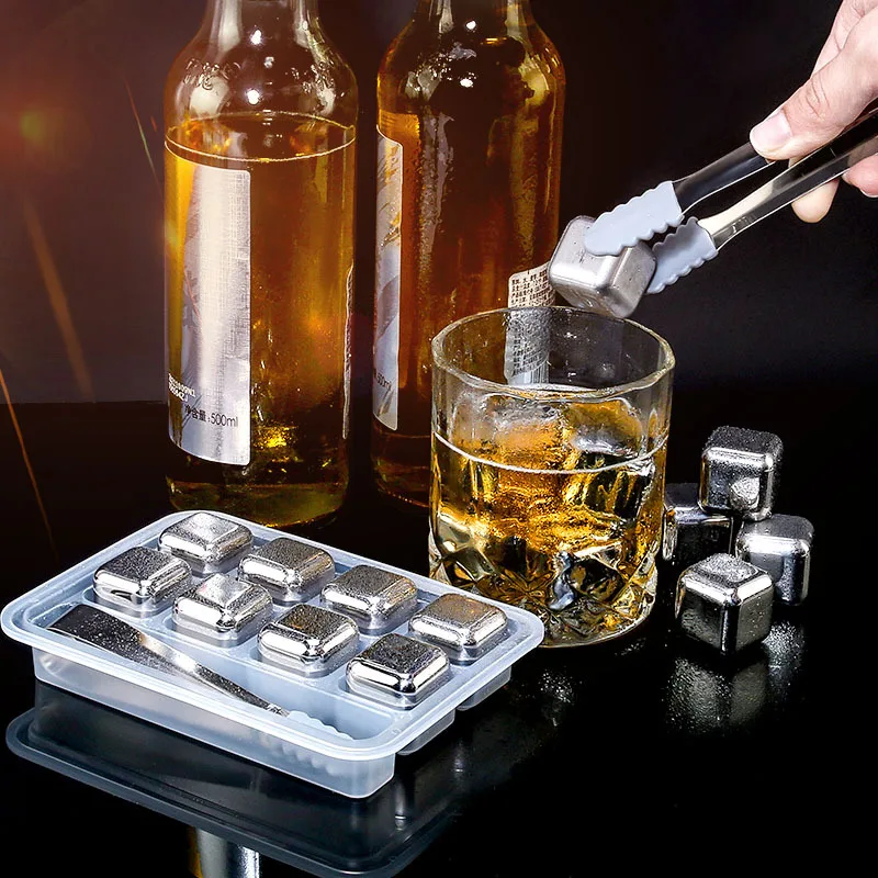 Набор из 4/6/8 многоразовых ку – обзор и цена Whiskey Stone Set