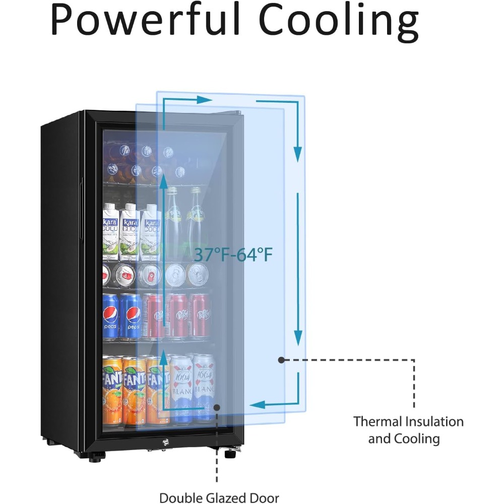 Холодильник для напитков, трех – обзор и цена Wine Beer Mini Fridge