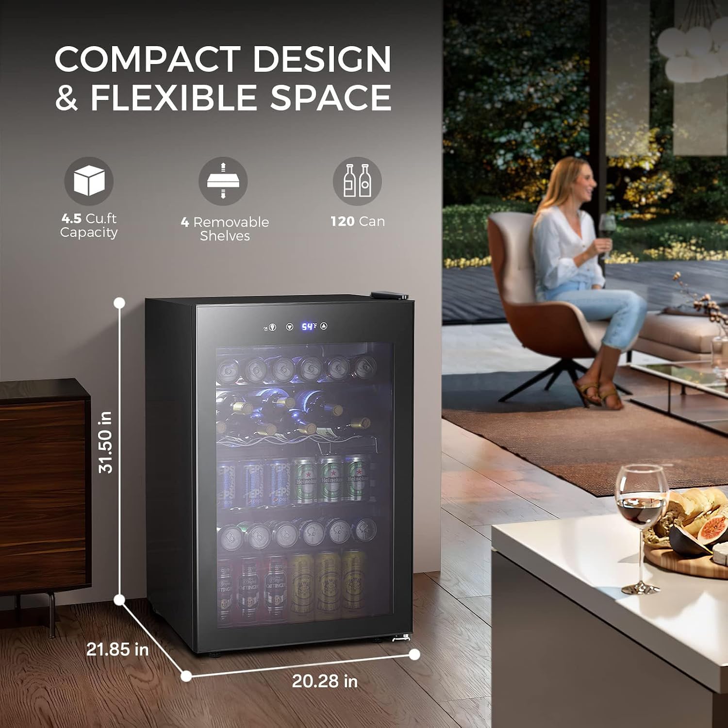 Холодильник для напитков объем – обзор и цена Wine Beer Mini Fridge